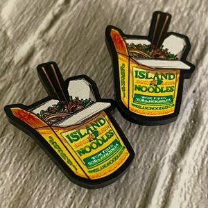 Set of Island Noodles Jibbitz for Crocs